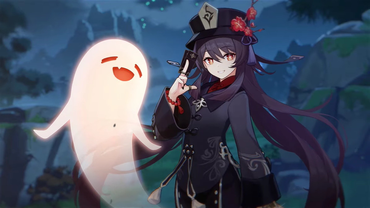 原神』新キャラ「 胡桃（フータオ）」公開！炎元素を操る往生堂