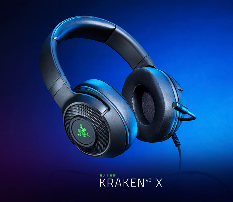 Razerが人気のゲーミングヘッドセットKrakenの最新モデル「Kraken V3 X ...