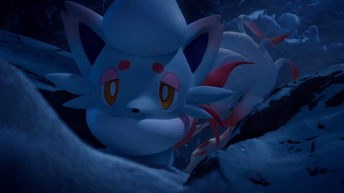 ポケモン - ポケモン yona Ghost Snowy Gathering ヒスイゾロア ゾロア ヒスイのすがた｜ポケモンずかん