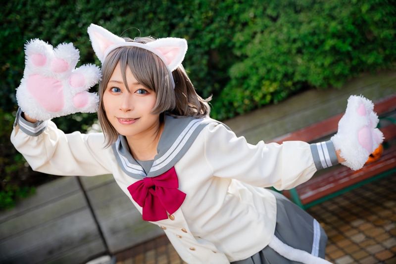 コスプレ】『ラブライブ！サンシャイン!!』猫耳ハロウィン姿の「渡辺曜