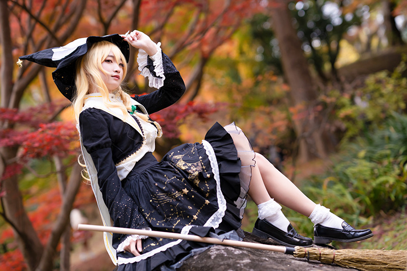 コスプレ】弾幕はパワーだぜ！『東方Project』魔理沙に扮する