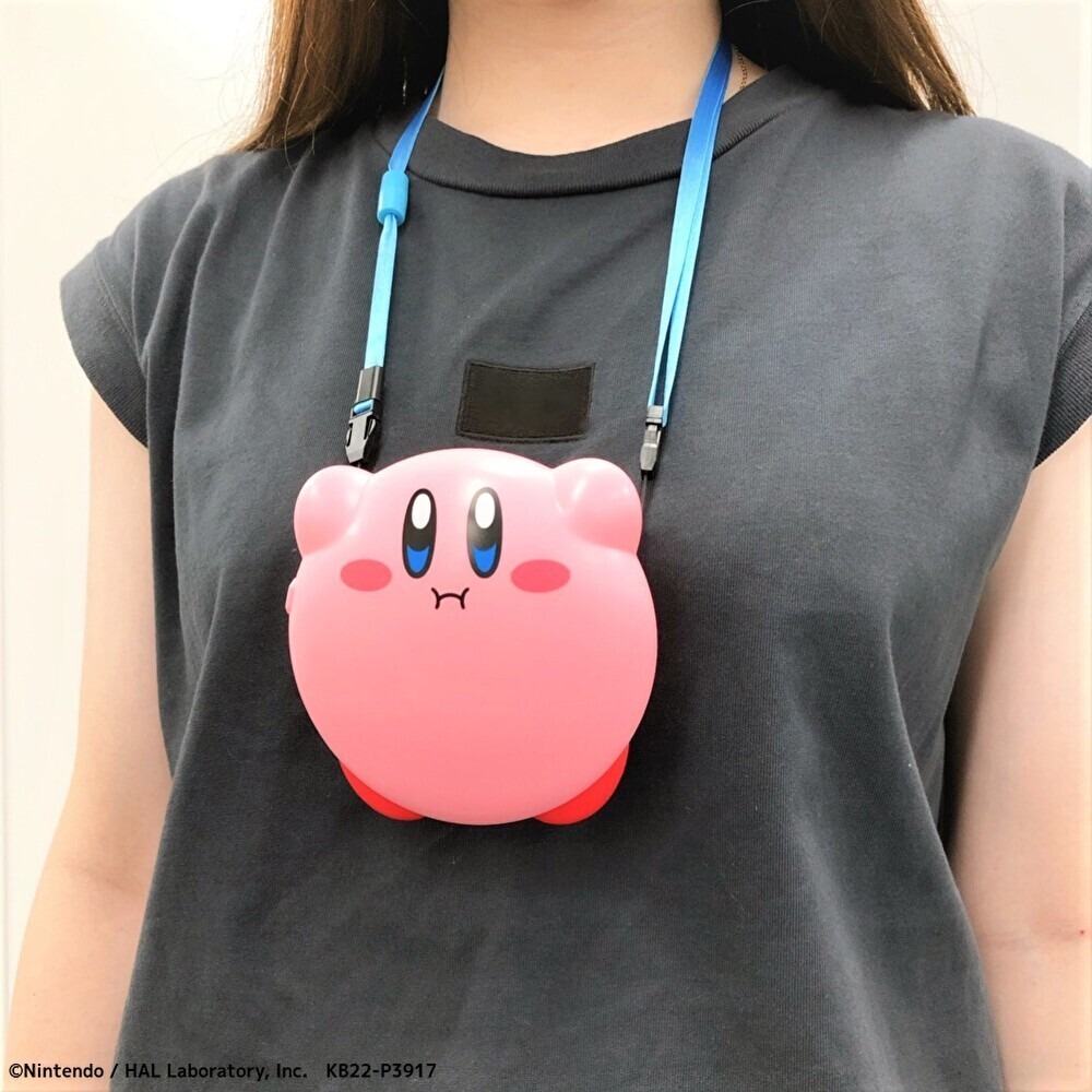 星のカービィ」が首掛け式の扇風機に！クレーンゲーム専用景品