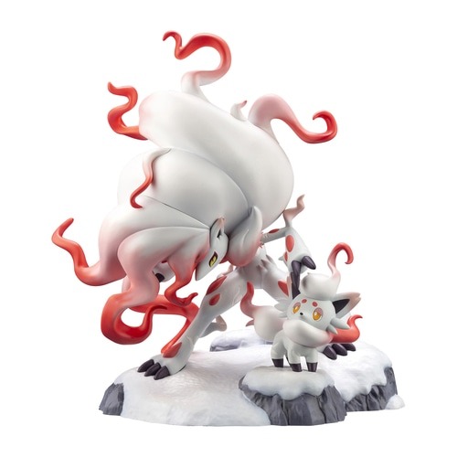 ポケモン ゼロアークフィギュア賞、グラス ポケモン』新作フィギュア「ヒスイゾロア＆ヒスイゾロアーク