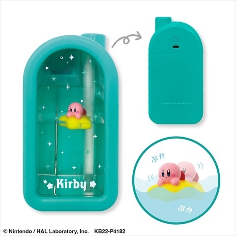 新グッズ「星のカービィ ぷかぷか加湿器」が登場!水を入れると 新グッズ「星のカービィ ぷかぷか加湿器」が登場!水を入れると