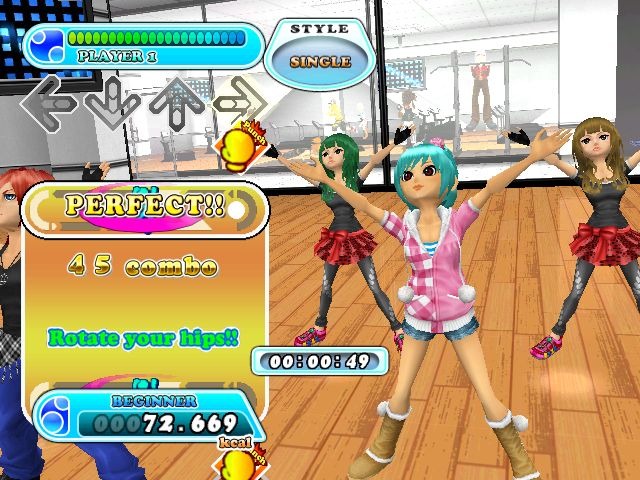 Wii - Wii ダンスダンスレボリューション ミュージックフィット #ニッンテ Wii ダンスダンスレボリューション ミュージックフィット ソフト