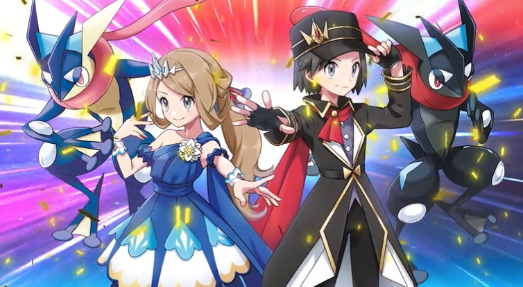 カルム　セレナ　プラターヌ博士　ストラップ ポケモンセンター限定　主人公 予約開始] ポケモンXYの主人公（カルム、セレナ）、プラターヌ