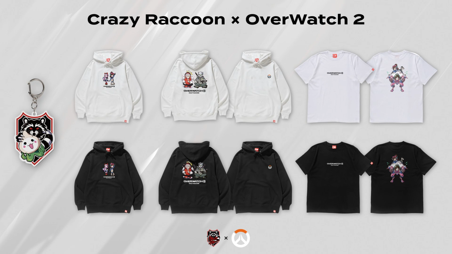 Crazy Raccoon Selly OW2 D.vaコラボパーカー