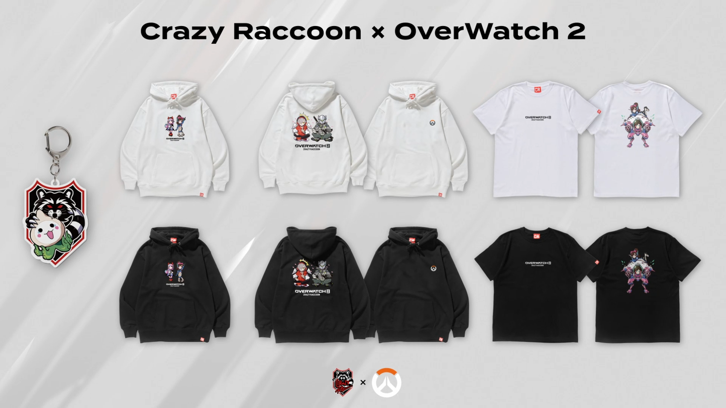 Overwatch CrazyRaccoon だるまいずごっど ゲンジ パーカー