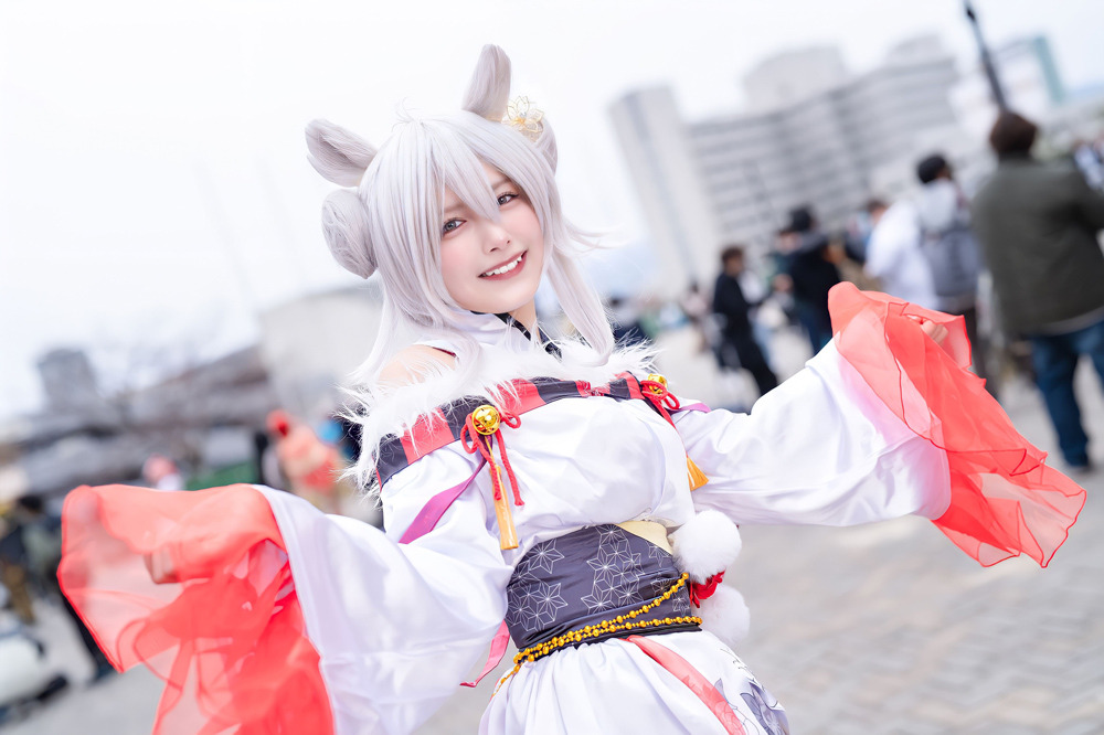 獅白ぼたん コスプレ - コスプレ