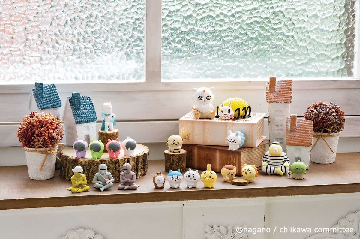 初立体化を含む「ちいかわ」フィギュア20体セットが豪華！4月19