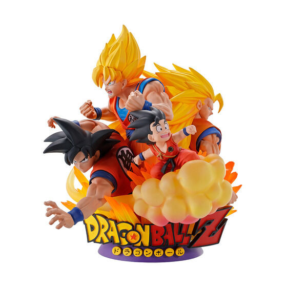 ドラゴンボールZ」幼少期から超サイヤ人3までの「孫悟空」が