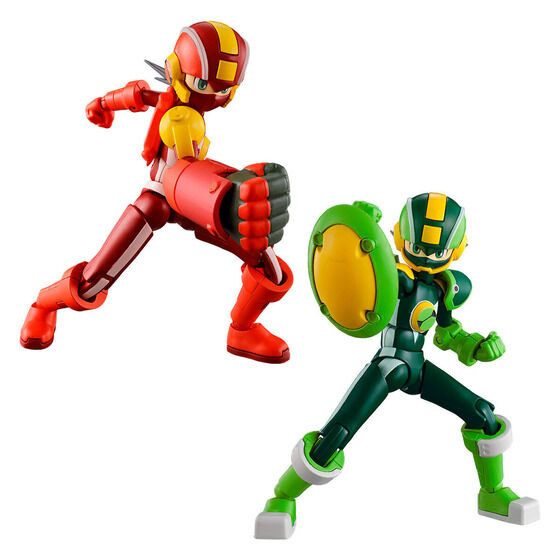 ロックマンエグゼ　アクセス ミドルフィギュア　2種セット ロックマンエグゼ』の“プリズムコンボ”も再現可能！？ 2つの