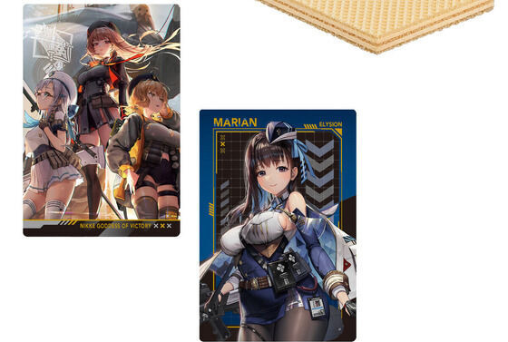 勝利の女神 nikke ウエハースカード　計25枚　ニケ 勝利の女神：NIKKE ウエハース｜発売日：2023年10月23日