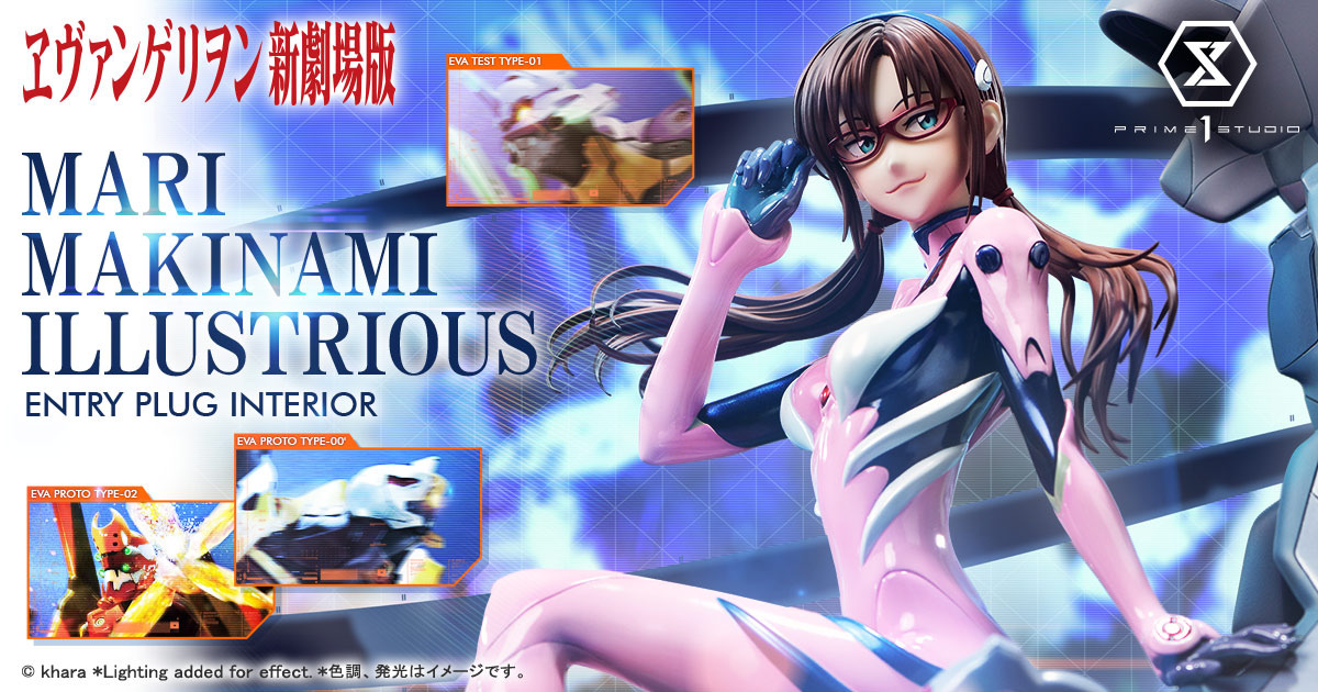 エヴァンゲリオン　マリフィギュア5体　アクスタ　ラバスト　グッズ EVA STOREオリジナル アクリルスタンド/真希波・マリ・イラスト