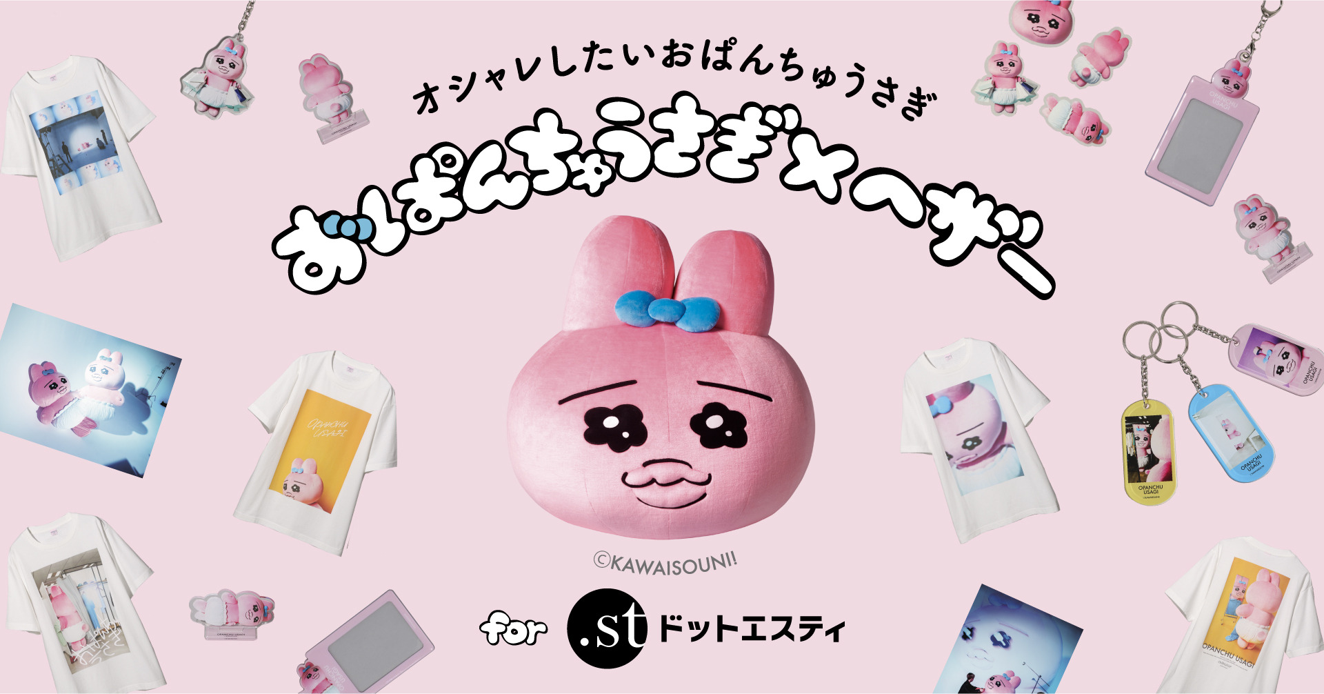【1】Heather×おぱんちゅうさぎ BIG Tシャツ 着ぐるみ 実写 完売品 1】Heather×おぱんちゅうさぎ BIG Tシャツ 着ぐるみ 実写 完売品