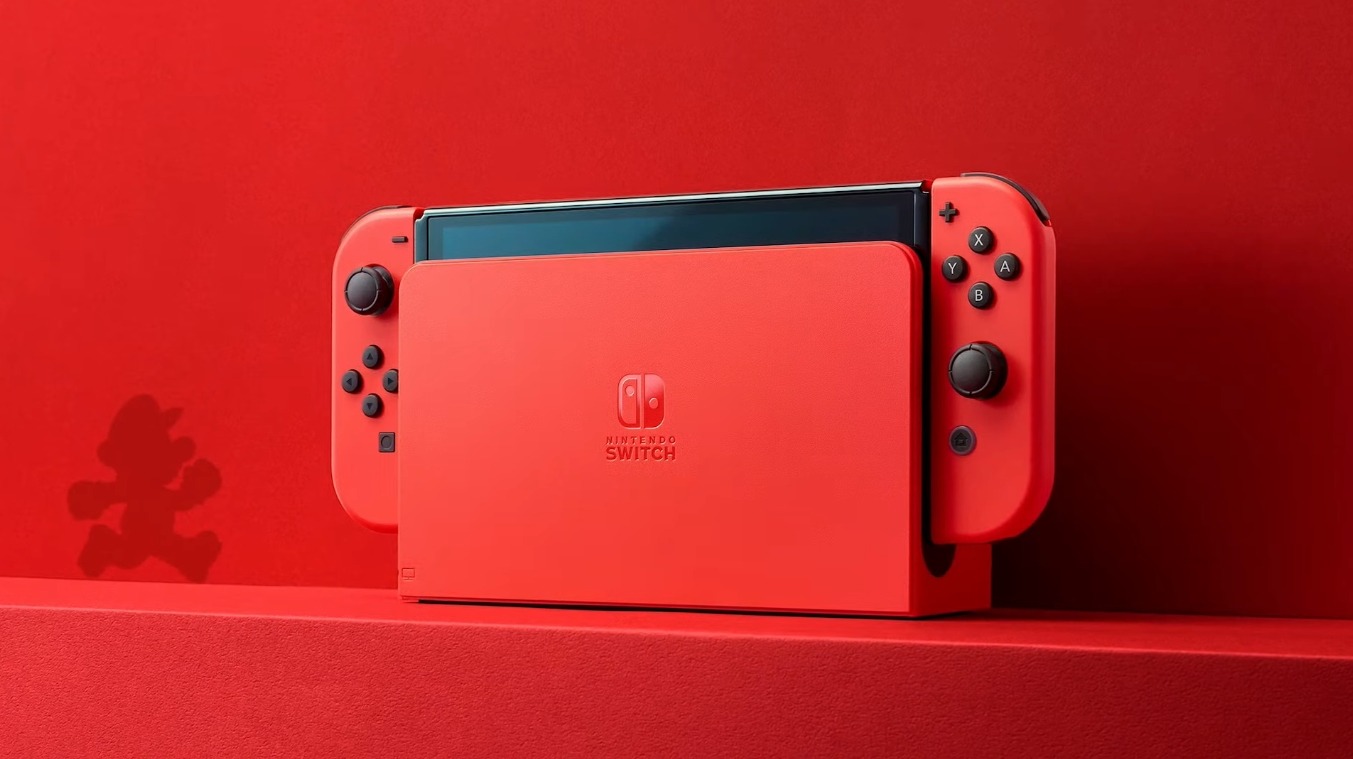 新たなスイッチカラー「マリオレッド」を発表！ マリオのイメージ