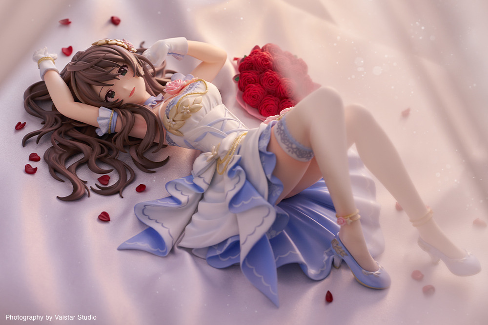 ウェディングドレス風の衣装がセクシー!『ミリシタ』より「桜守 ウェディングドレス風の衣装がセクシー!『ミリシタ』より「桜守