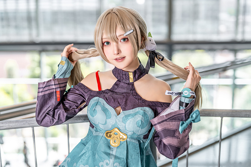 コスプレ】『崩壊:スターレイル』青雀、仕事をサボって