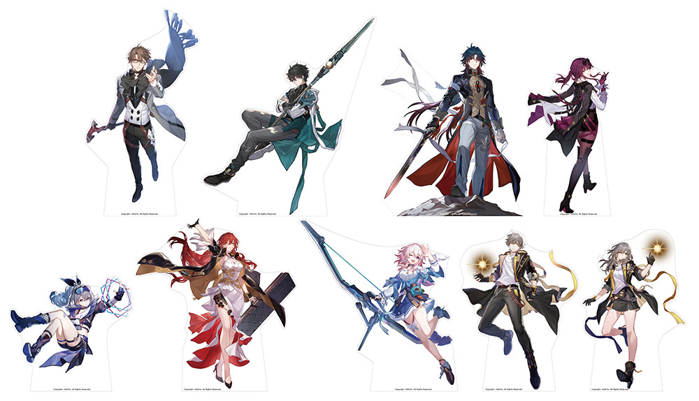 軌跡シリーズ・イース マリオンクレープ コラボ アクリルスタンド ６種セット 軌跡シリーズ・イース マリオンクレープ コラボ アクリル