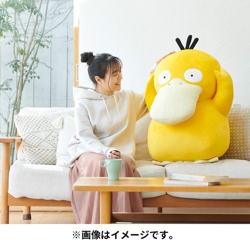 高速配送 ポケモン』“等身大”の「コダックぬいぐるみ」が再受注！全長約 ぬいぐるみ