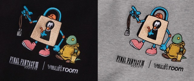 VR TONBERRY CREWNECK FFVII vaultroom BLK