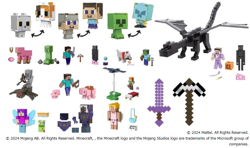 マインクラフト 11点セット ぬいぐるみ クリーパー エンダーマン