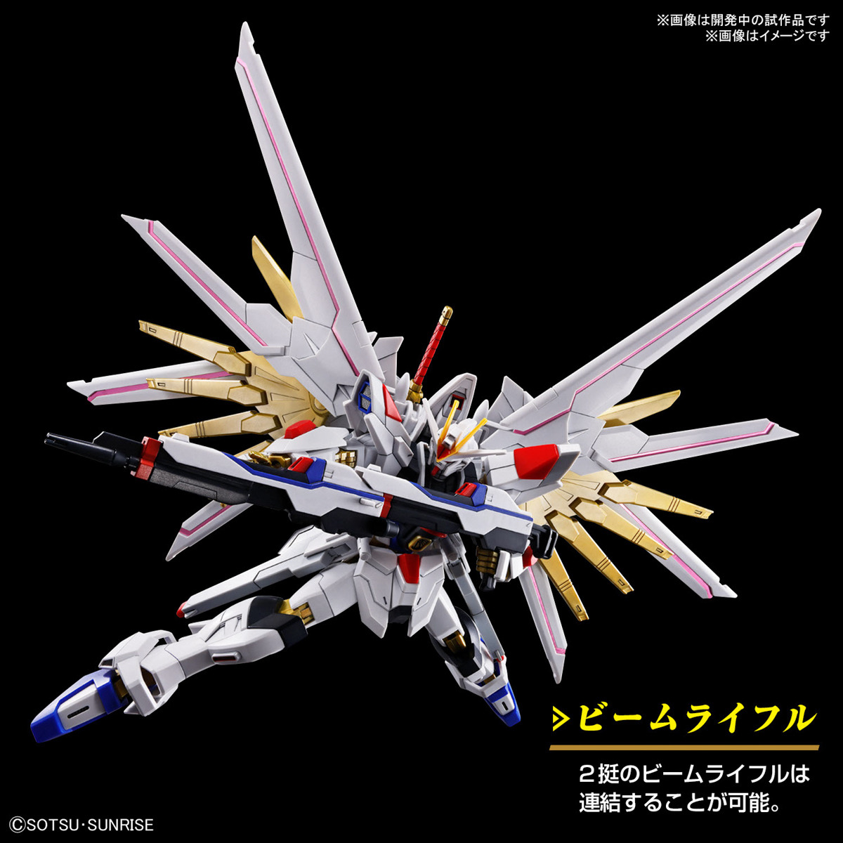 HGマイティーストライクフリーダム　クリア　RG フリーダムガンダム　2個セット HG 1/144 マイティーストライクフリーダムガンダム [クリア