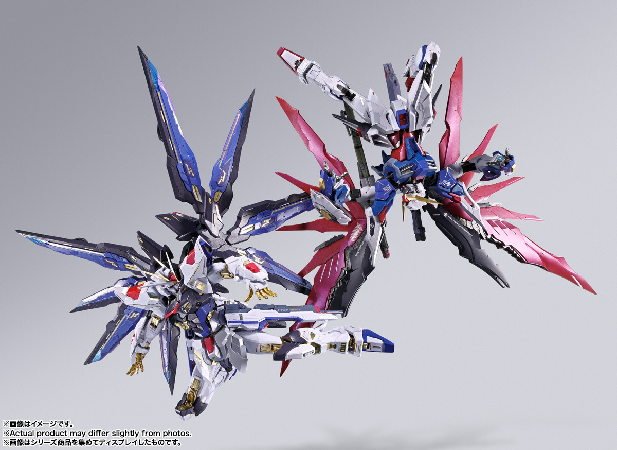 イベント記念商品「METAL BUILD」ストフリ、デスティニーの販売