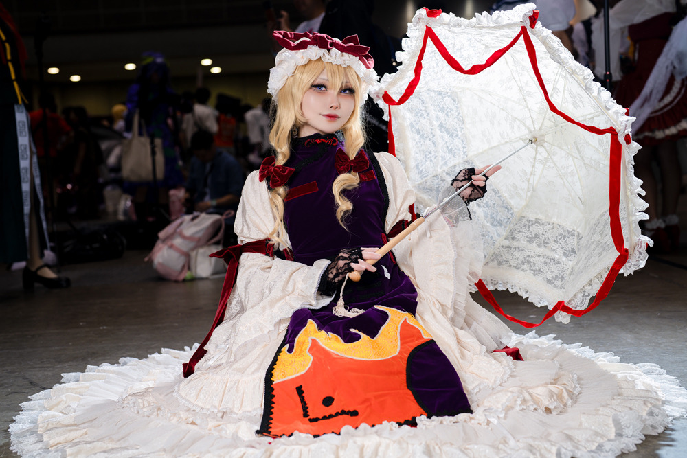 東方project 八雲紫　コスプレ衣装 東方Project 八雲紫 コスプレ 衣装