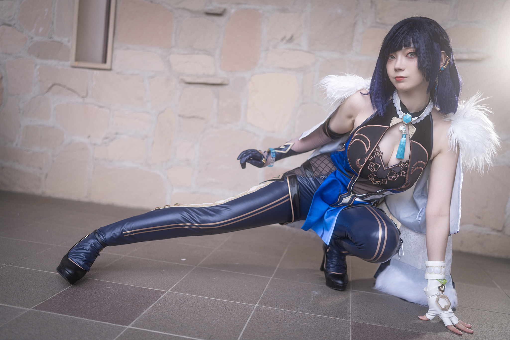 原神　コスプレ　夜蘭　【難あり】 コスプレ】『原神』夜蘭の美貌が光ってる！スラリとした体躯と