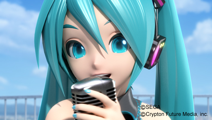 初音ミク -Project DIVA- 2nd』テーマソングCD「こっち向いて
