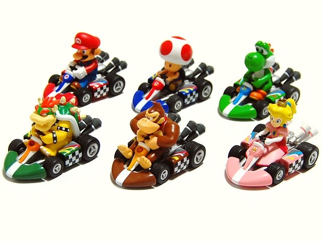 □☆コンビニ限定 マリオカートWii プルバックバイク