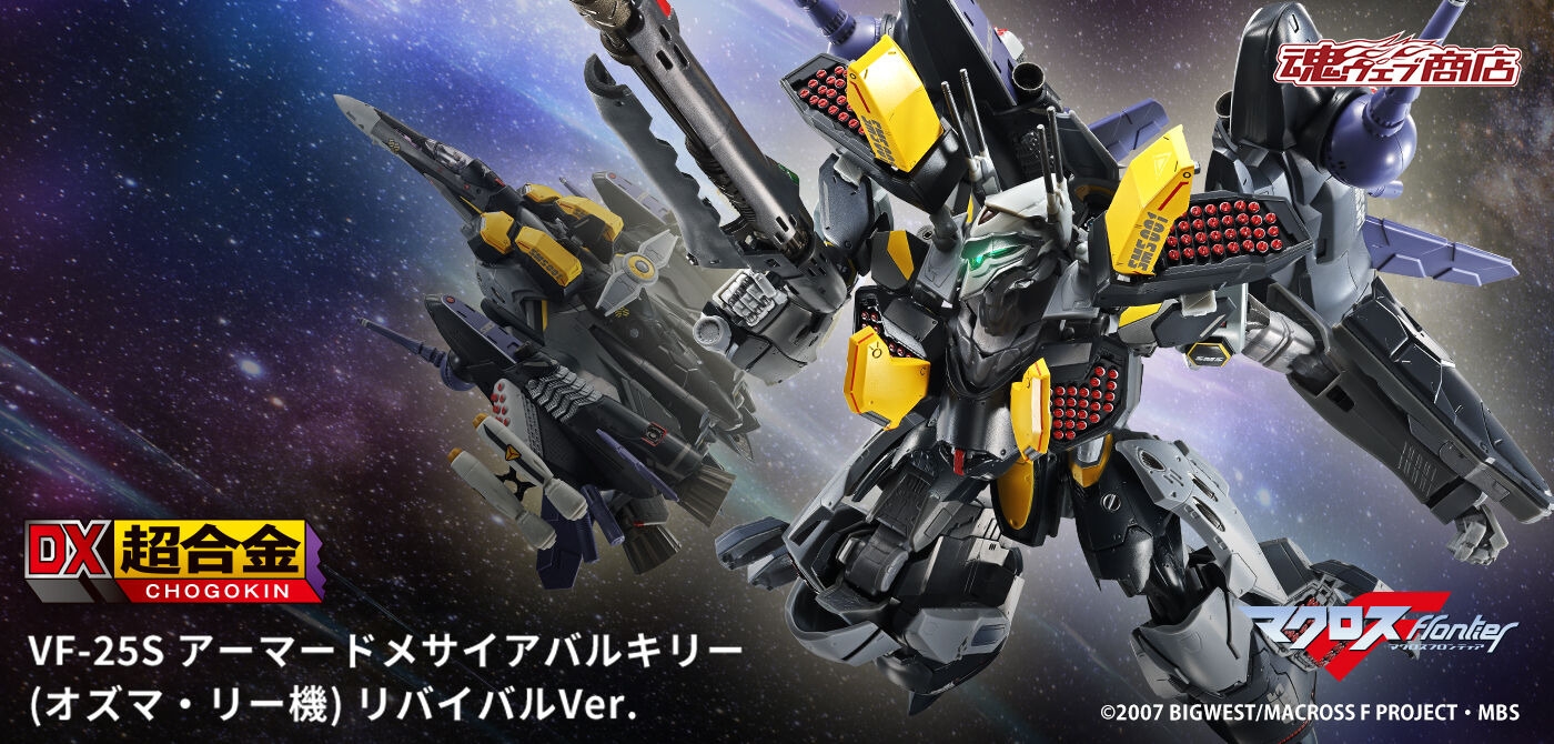 DX超合金 VF-25S アーマードメサイアバルキリー （オズマ・リー