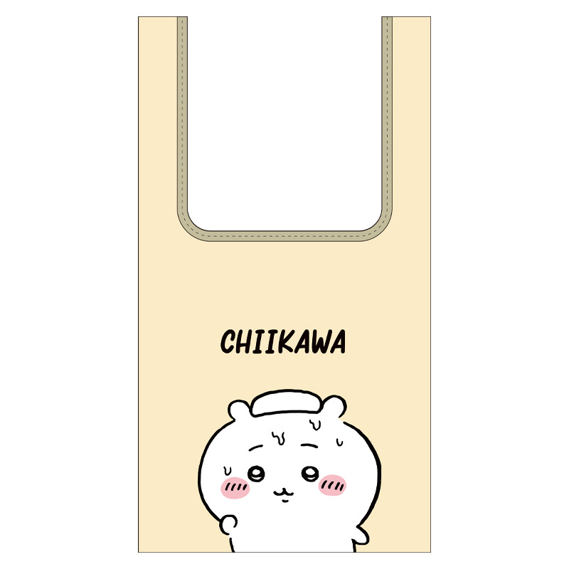 古本屋”の姿も！全5種類の「ちいかわ」エコバッグが実用性抜群