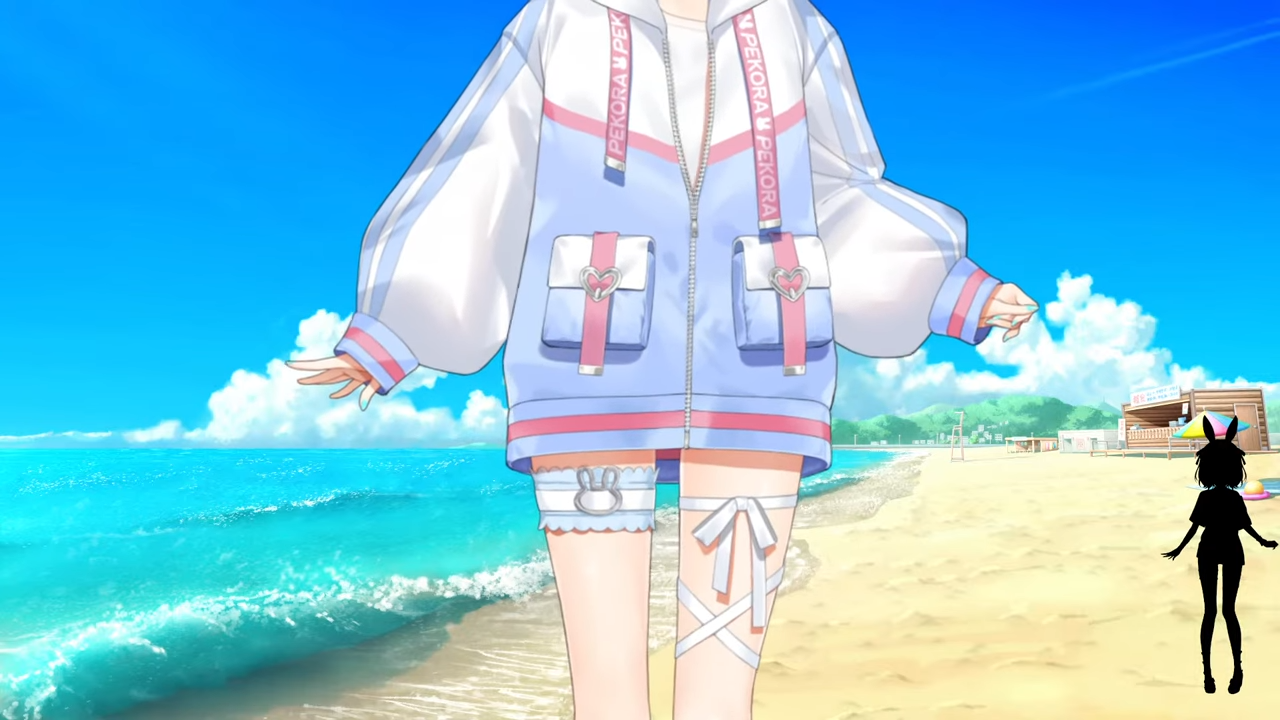 ホロライブ・兎田ぺこらが、“夏”すぎる新衣装をお披露目！何段階