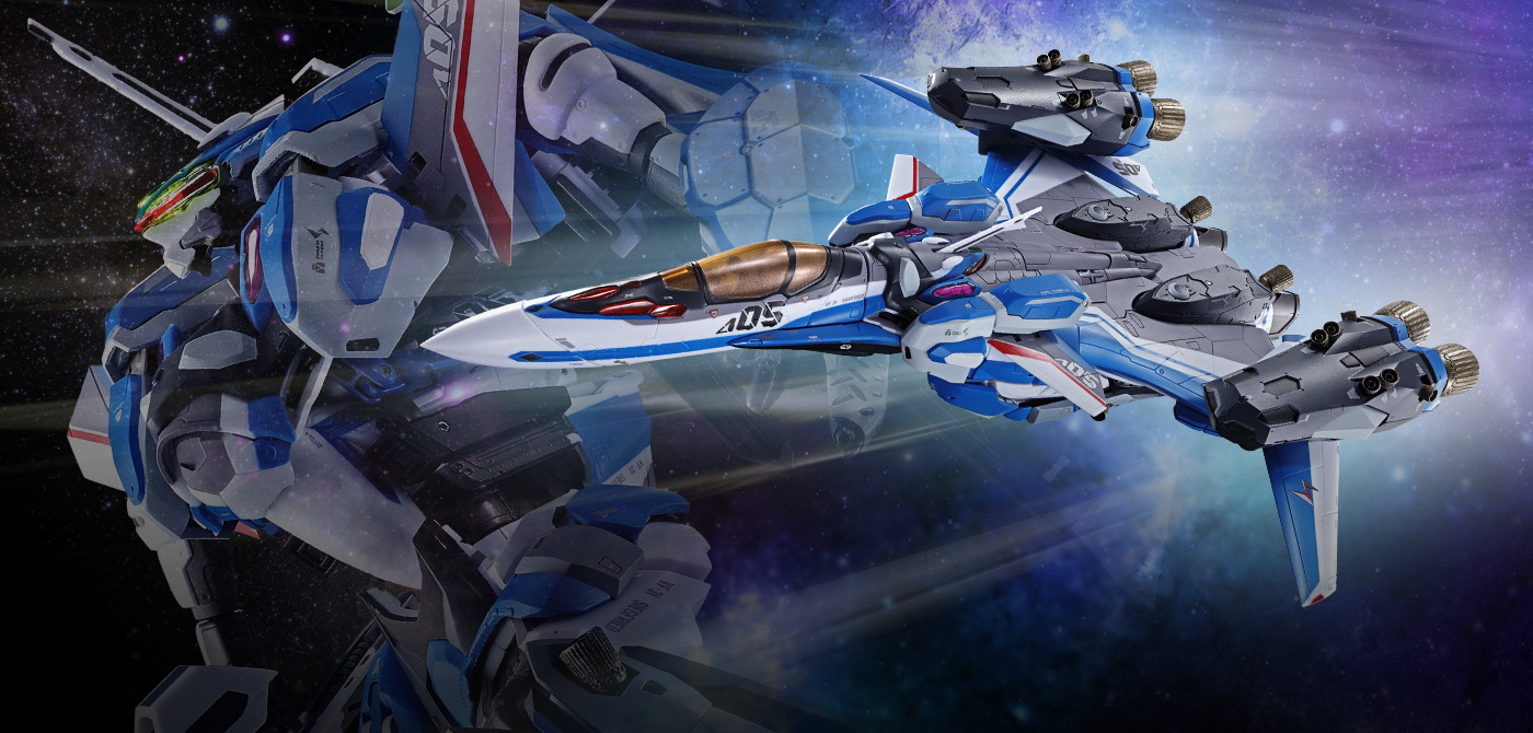 マクロスΔ」主役機「VF-31J ジークフリード」と「スーパーパーツ