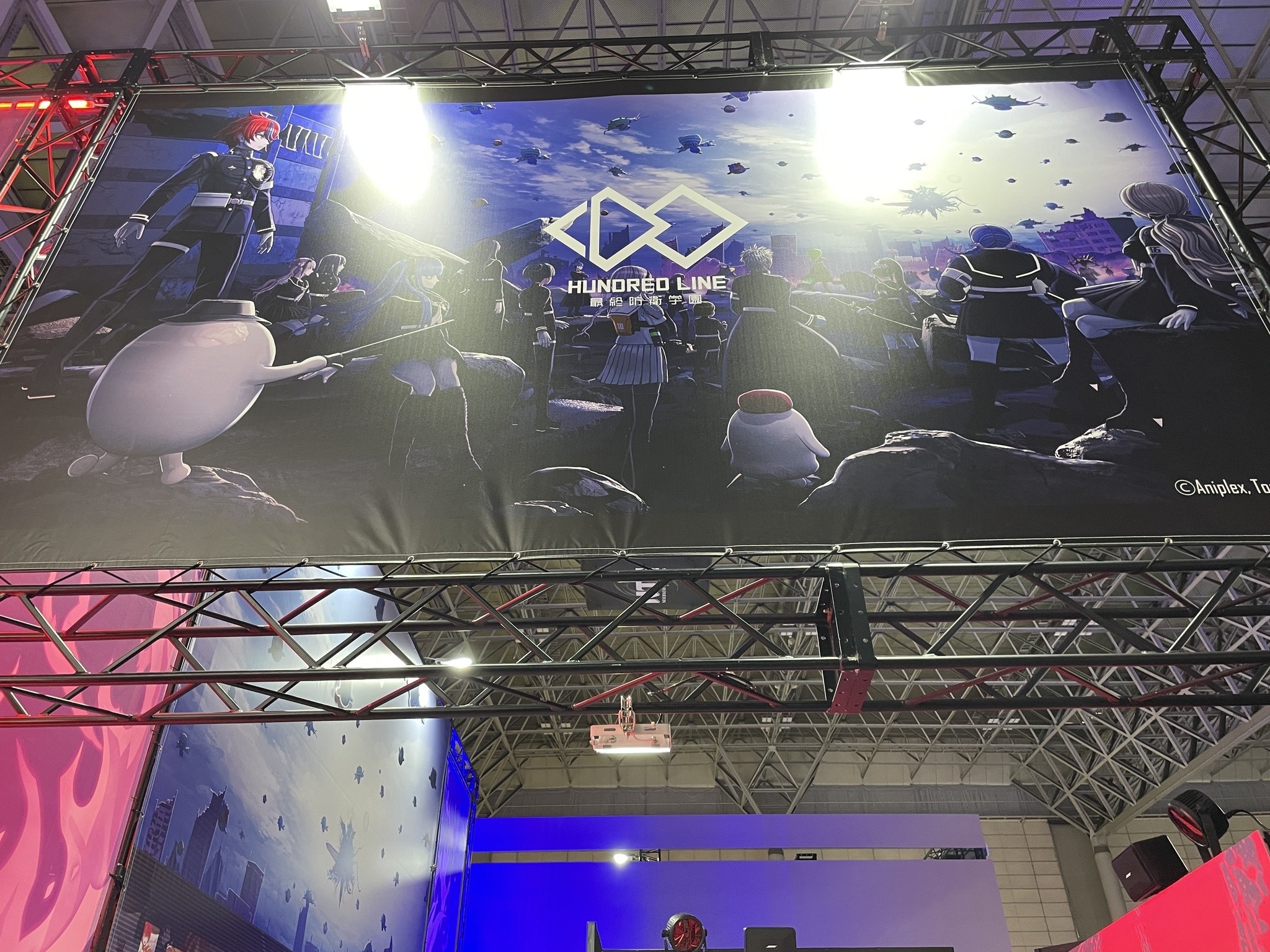 HUNDRED LINE 防衛学園 侵校生 アクリルブロック tgs2024
