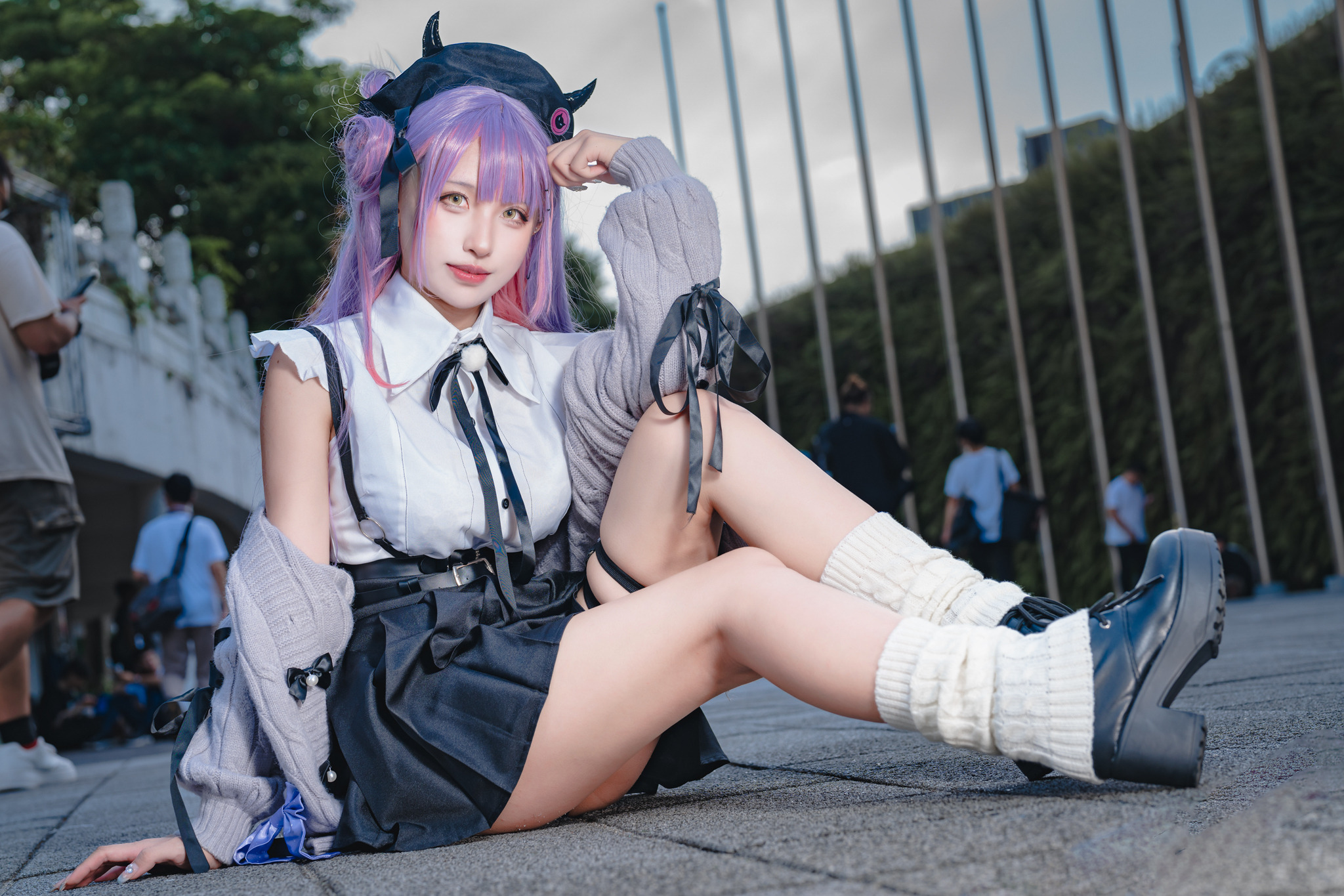 コスプレ】ホロライブ・常闇トワの小悪魔っぷりが半端ない可愛さ