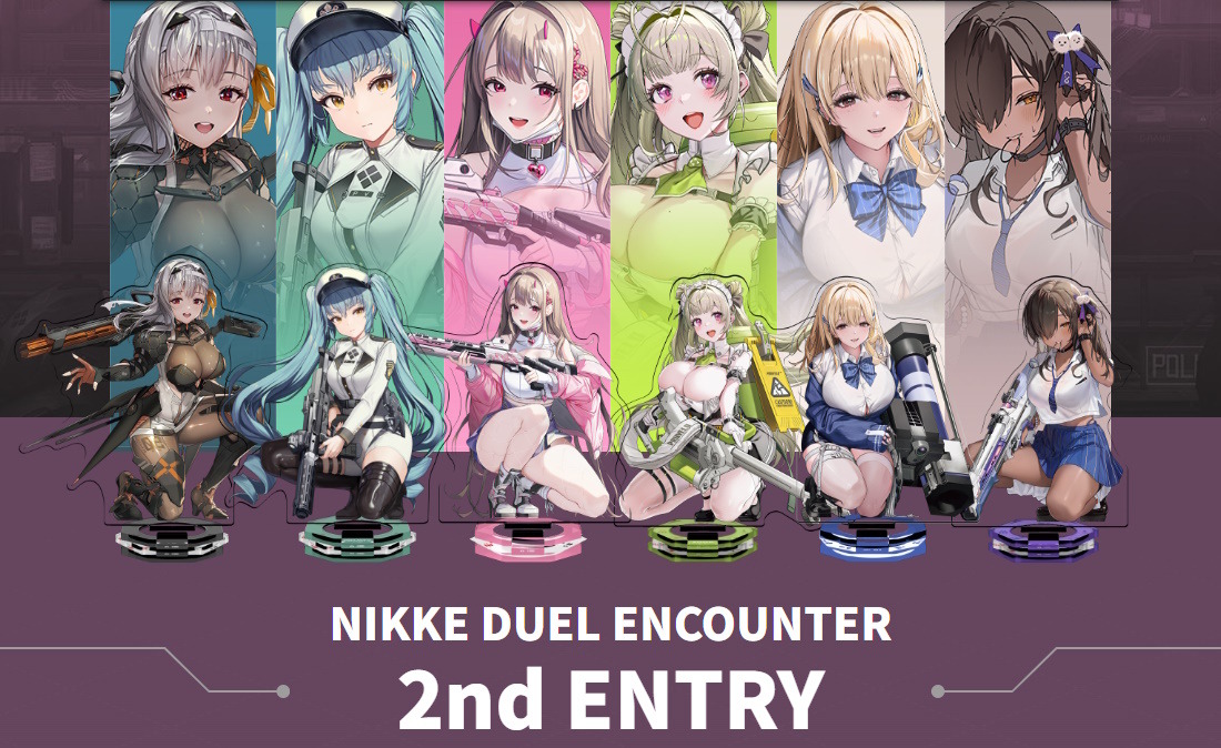 勝利の女神：NIKKE』アクスタカードゲーム第2弾で「モダニア