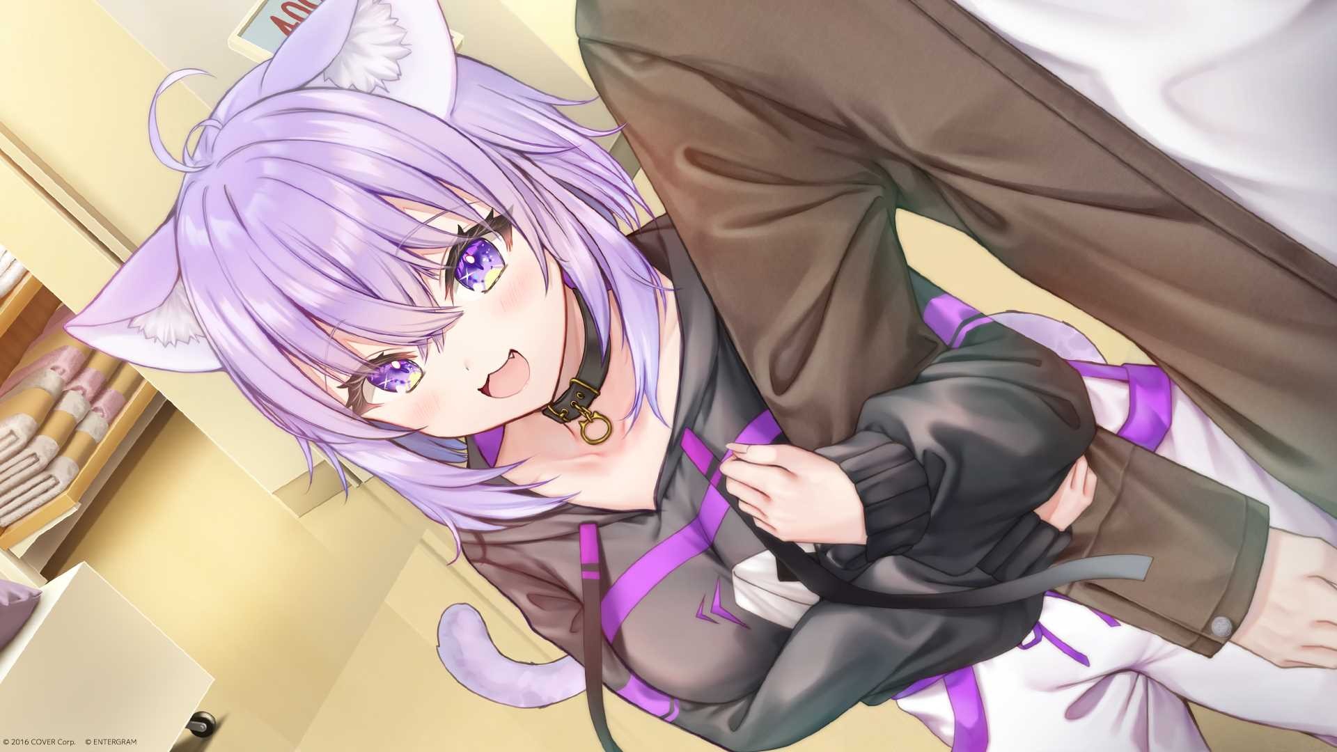 ホロライブ・猫又おかゆがヒロインの純愛ADV『おかゆにゅ～～む