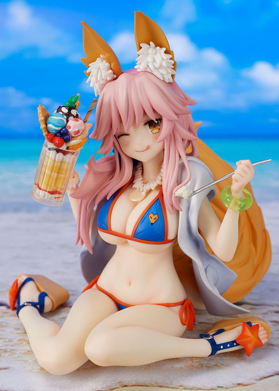 新着 ウィンクする表情や佇まいが愛らしい！『FGO』より水着姿の ゲームキャラクター