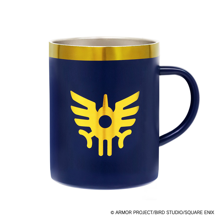 ドラゴンクエスト　はぐれメタル　マグカップ　陶器 ドラゴンクエスト DQ スマイルスライムマグカップ はぐれメタル