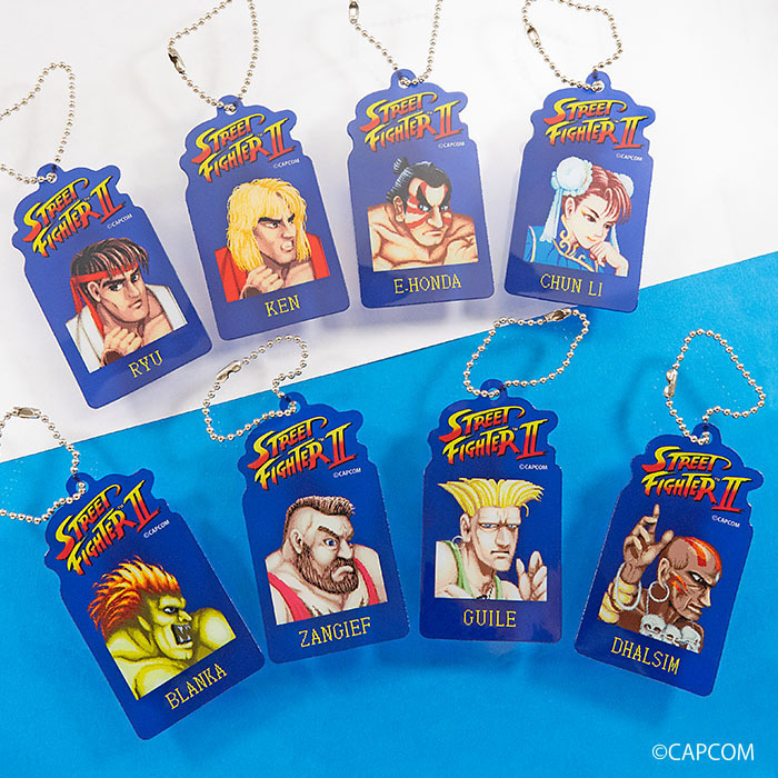 希少 非売品 初代ストリートファイターⅡ 販促用アクリルキーホルダー STREET FIGHTER II やわらかクリアキーホルダー - 株式会社