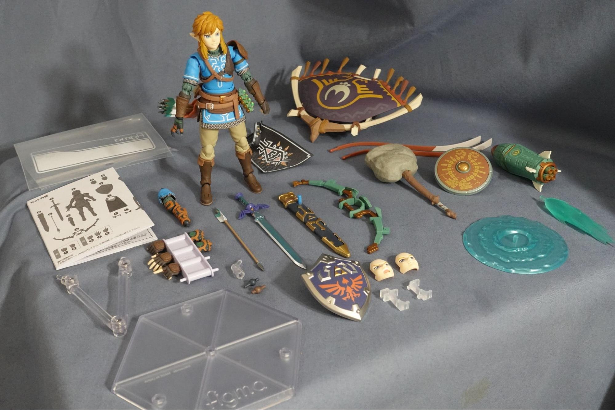 figma リンク　ティアーズオブザキングダム　開封品　通常版 figma リンク ティアーズ オブ ザ キングダムver. DX