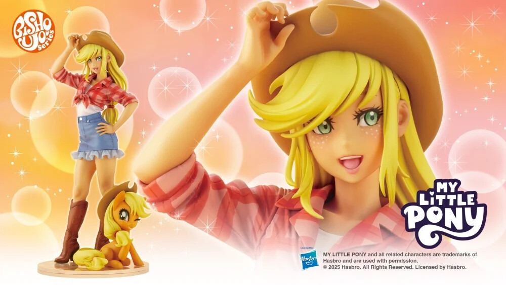 マイリトルポニー　my little pony 美少女　コトブキヤ　山下しゅんや 健康的な太ももが立派！「マイリトルポニー」金髪＆褐色な美少女