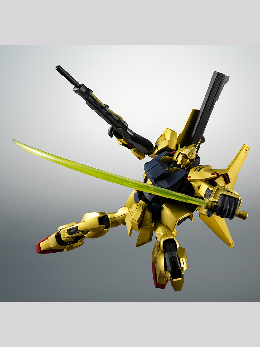 ROBOT魂 機動戦士Zガンダム 百式ver. A.N.I.M.E Zガンダム」“まだ終わらんよ！” 黄金のMS「百式」をアニメ