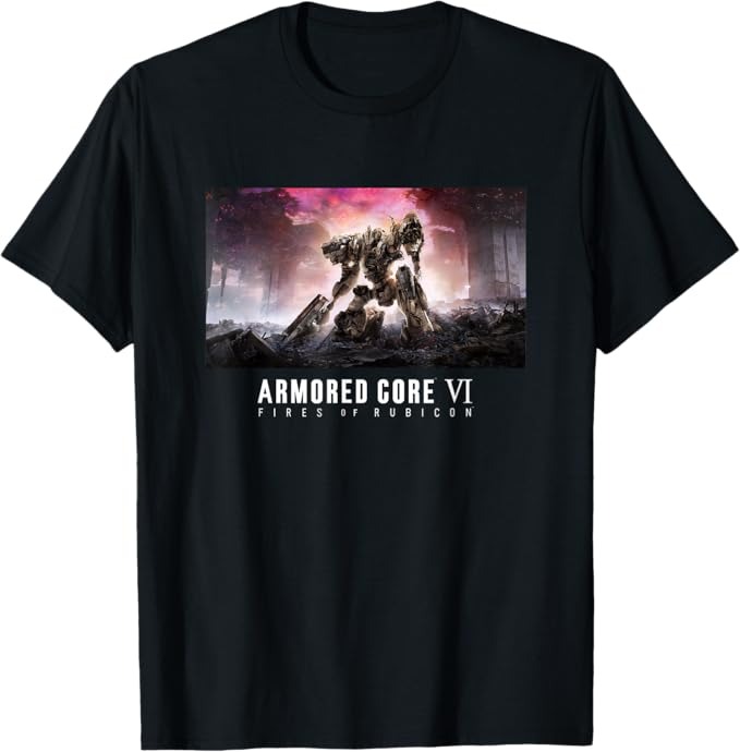 アーマード・コア6」のTシャツなどアパレルアイテムの販売が本日