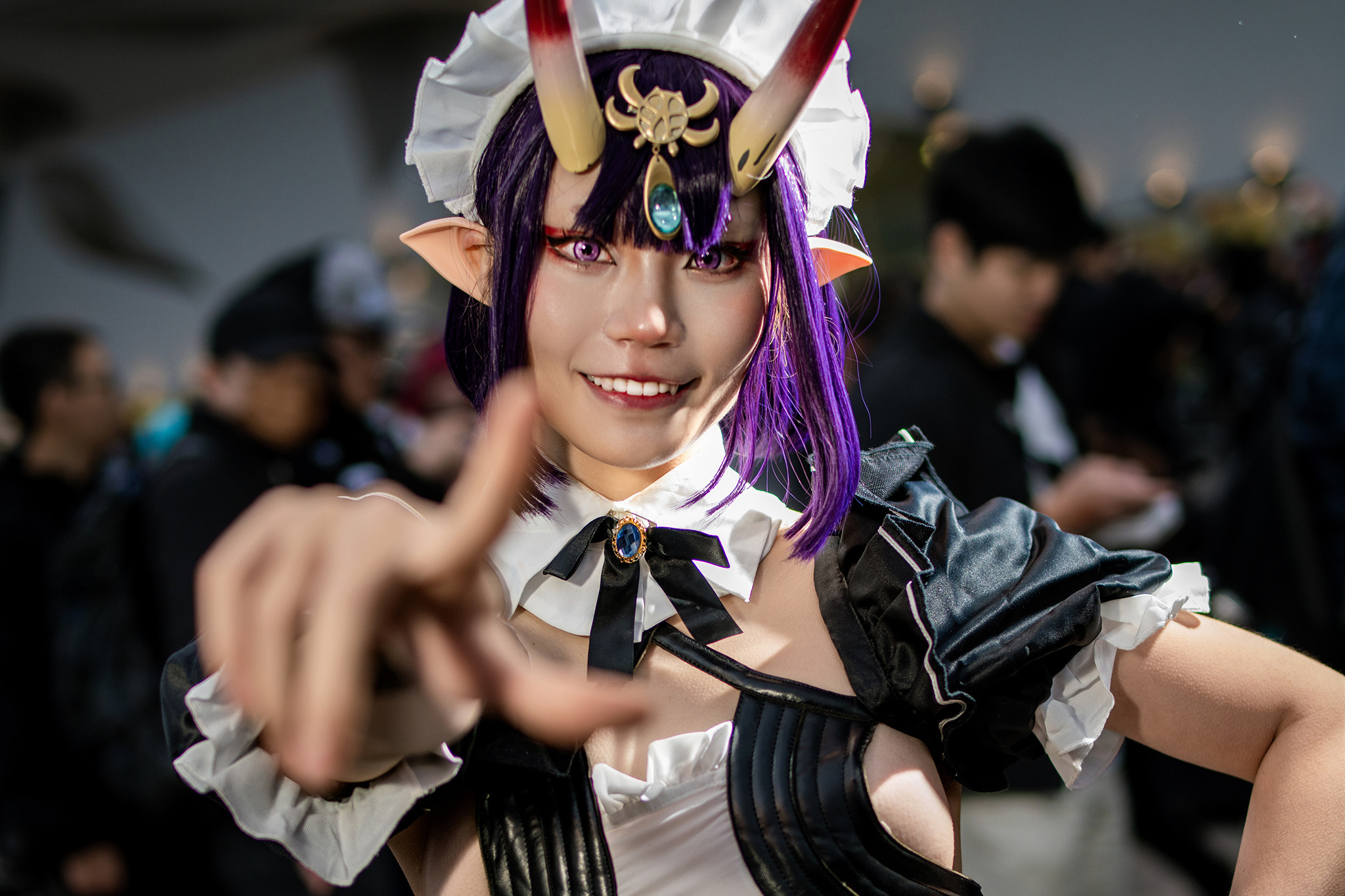FGO 酒呑童子 コスプレ コスプレ】『FGO』酒呑童子のメイド姿にギャップ萌え！妖艶な魅力を