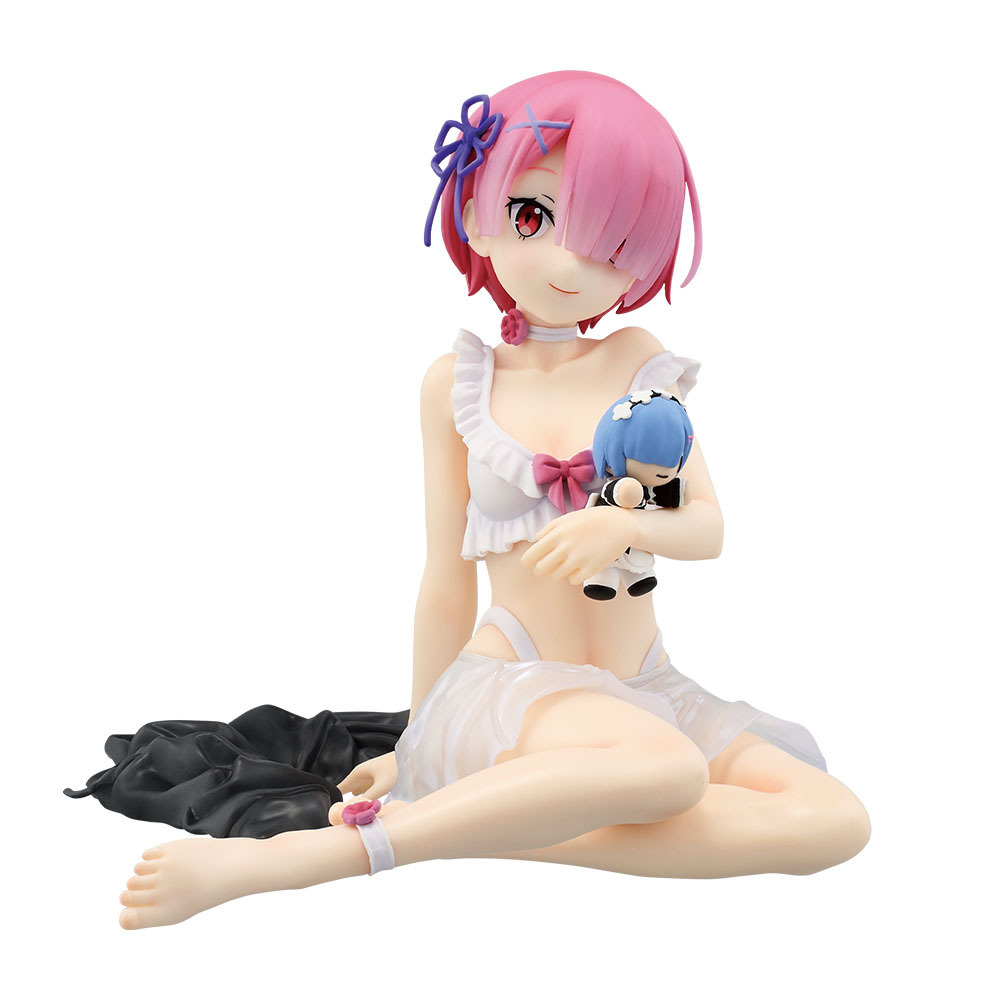 リゼロ　猫耳　パーカー　Luminasta フィギュアまとめ売り リゼロ』ネコ耳パーカー姿のラムのフィギュアは仕草と表情の