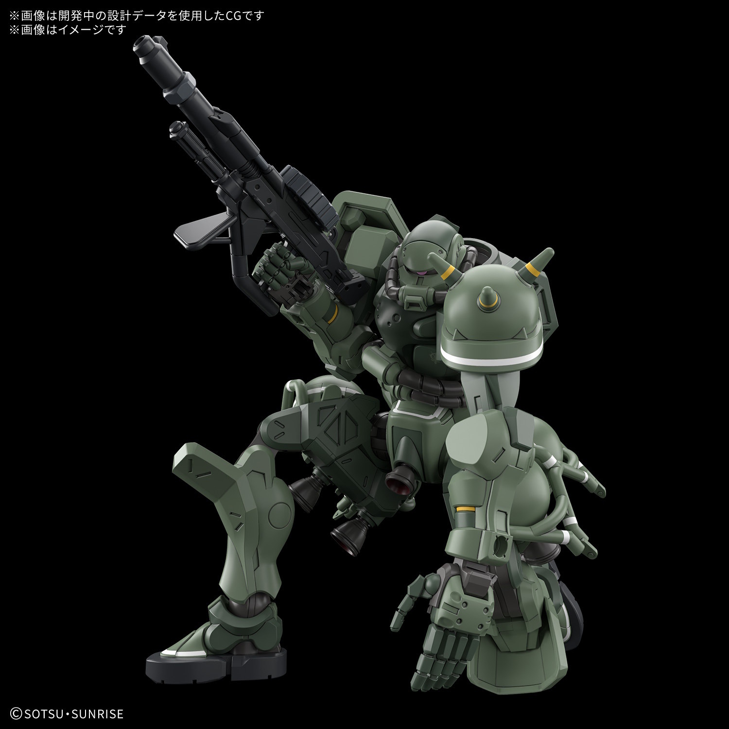 一番の贈り物 ジークアクスより「ザク」「シャア専用ザク」がHGガンプラ化 特撮